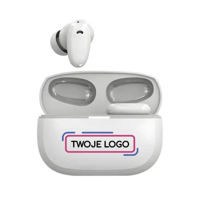 Słuchawki Bluetooth ANC/ENC Dixon z logo Zdjęcie