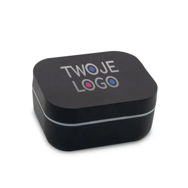 Bezprzewodowe słuchawki douszne | Graham z logo Zdjęcie