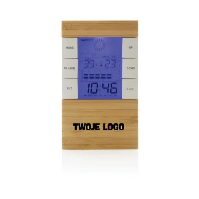 Bambusowa stacja pogodowa Utah, RABS do nałożenia logo Zdjęcie