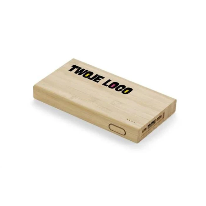 Power bank SILVA 8000 mAh z nadrukiem logo Zdjęcie