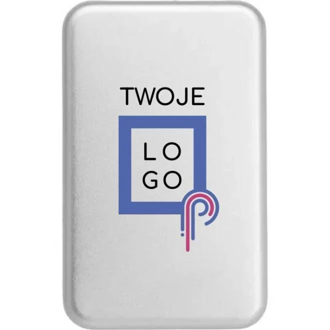 Power bank 4000 mAh z ładowarką słoneczną do naniesienia logo Zdjęcie