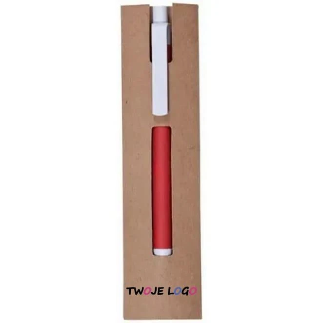 Etui na artykuły piśmienne z kartonu z recyklingu do drukowania logo Zdjęcie