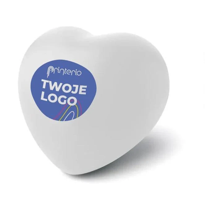 Antystres serce LOVY do drukowania logo Zdjęcie