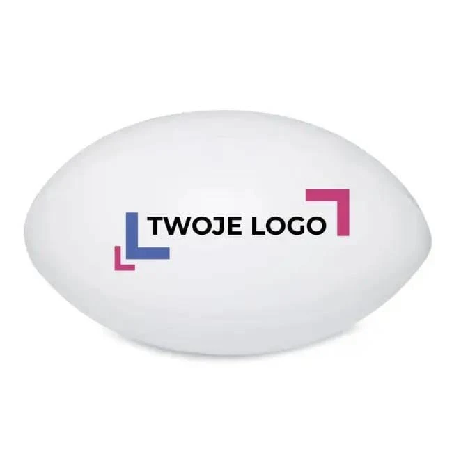 Antystres piłka do rugby MADERA do drukowania logo Zdjęcie