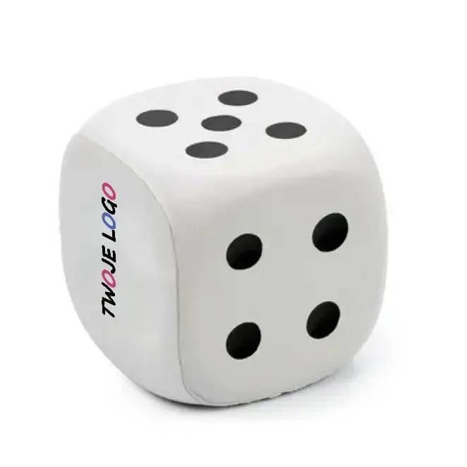 Antystres "kostka do gry" do naniesienia logo Zdjęcie