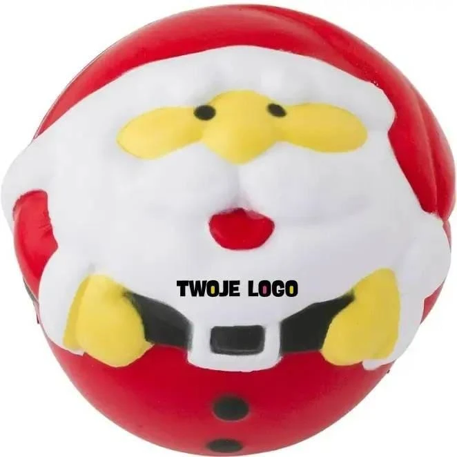 Antystres "Święty Mikołaj" do drukowania logo Zdjęcie