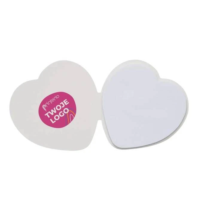 Naklejki w kształcie serca IN LOVE do nałożenia logo Zdjęcie