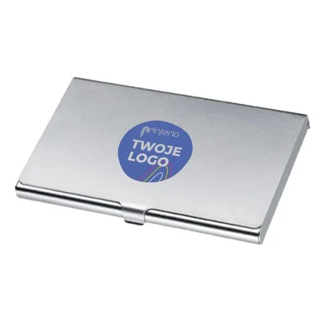 Etui na wizytówki CORNWALL do drukowania logo Zdjęcie