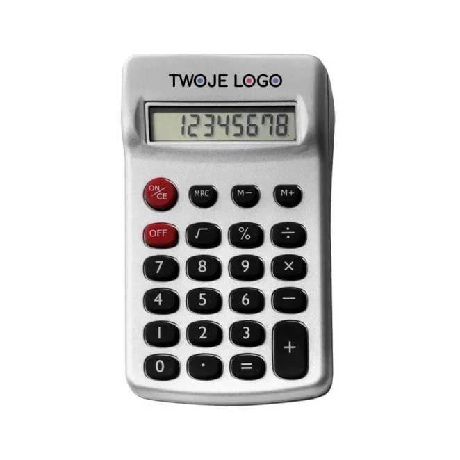 Kalkulator z nadrukiem logo Zdjęcie