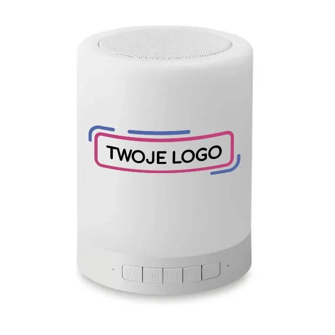 Głośnik z dotykowym światłem TATCHI z logo Zdjęcie