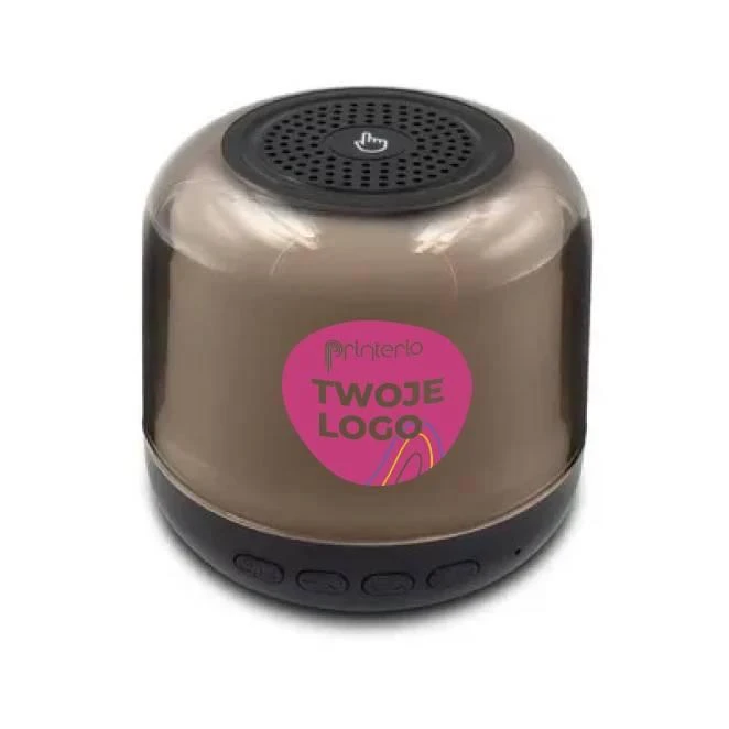 Głośnik bezprzewodowy 5W, lampka RGB | Seamus do naniesienia logo Zdjęcie