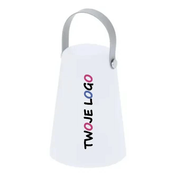 Lampka na biurko z logo firmy Zdjęcie