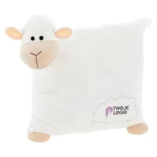 Pluszowa poduszka, owca | Sophie do nałożenia logo Zdjęcie