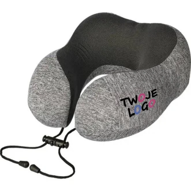 Zagłówek podróżny, poduszka z nadrukiem logo Zdjęcie