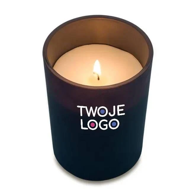 Świeca sojowa Lamane z nadrukiem na zamówienie Zdjęcie