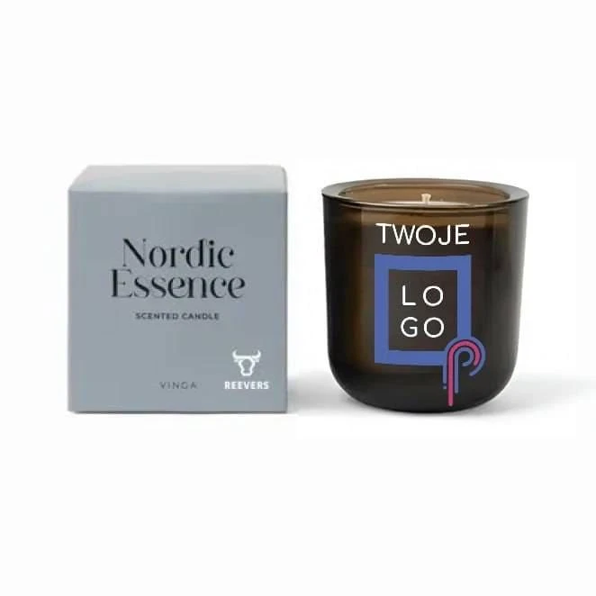 Świeczka zapachowa VINGA Nordic, duża do drukowania logo Zdjęcie