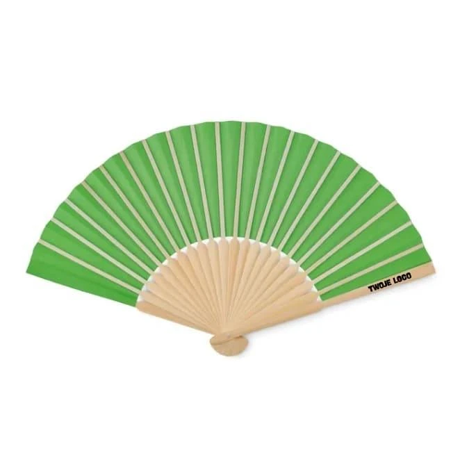 Wachlarz ręczny FANNY PAPER z logo Zdjęcie