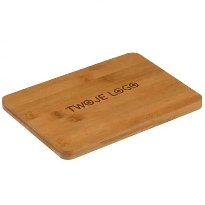 Deska kuchenna bambusowa BRESSANONE z logo Zdjęcie