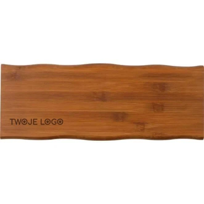 Deska bambusowa VILNIUS z logo Zdjęcie