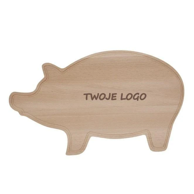 Deska do krojenia WOODEN PIGGY do nałożenia logo Zdjęcie