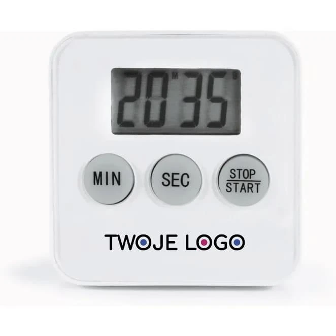 Minutnik kuchenny z magnesem z logo Zdjęcie