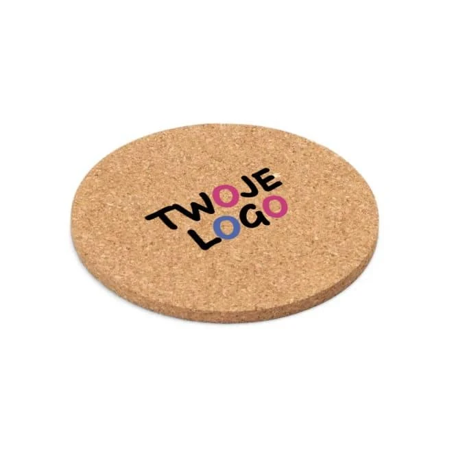 PISANI. Korkowa podstawka z naniesieniem logo Zdjęcie