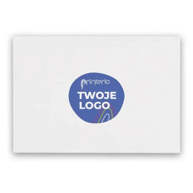 Elektrostatyczne karteczki samoprzylepne | Rolly z logo firmy Zdjęcie