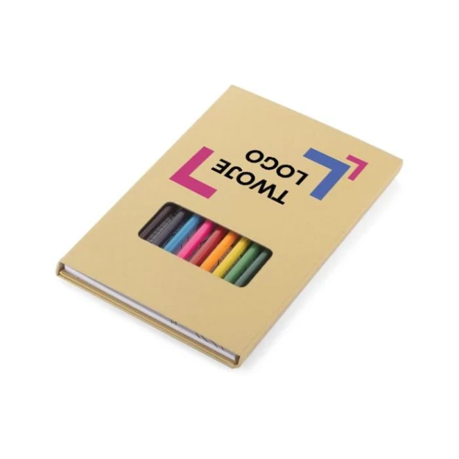 Kolorowanka z kredkami BETSO z logo firmy Zdjęcie