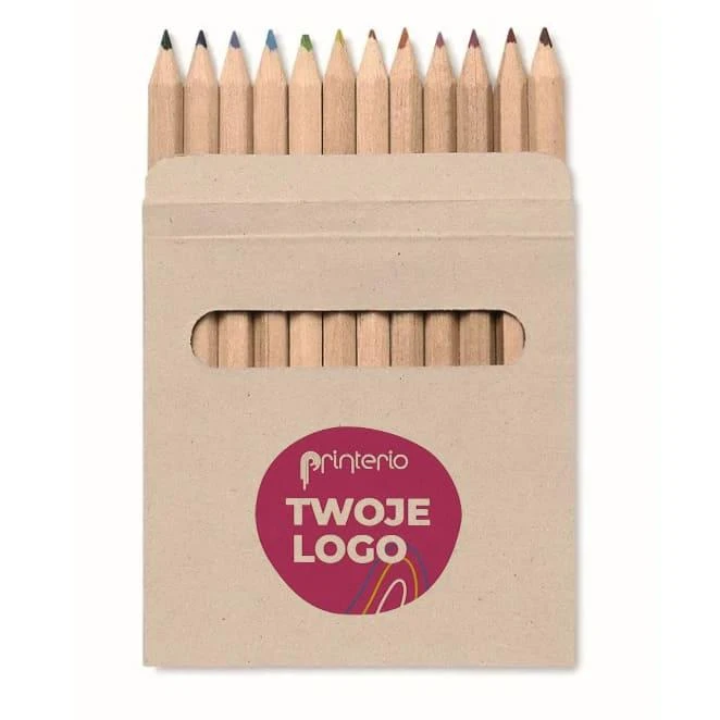 Komplet 12 kredek w pudełku ARCOLOR do nałożenia logo Zdjęcie