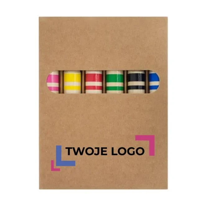 Zestaw kredek jumbo Grandissi do drukowania logo Zdjęcie