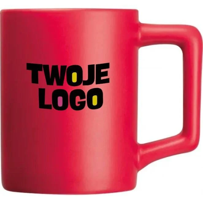 Kubek ceramiczny BRADFORD 300 ml z logo Zdjęcie