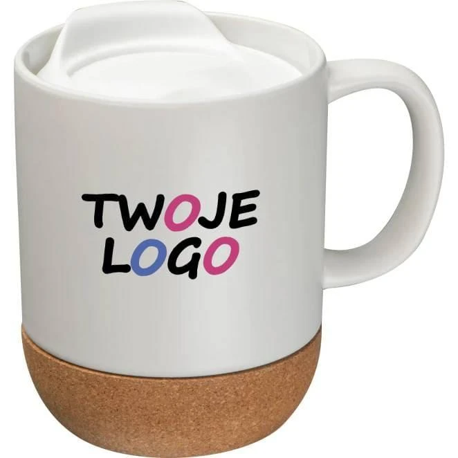 Kubek ceramiczny do sublimacji SAN JOSE 300 ml z nadrukiem logo Zdjęcie