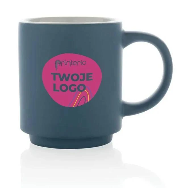 Kubek ceramiczny 180 ml z logo Zdjęcie