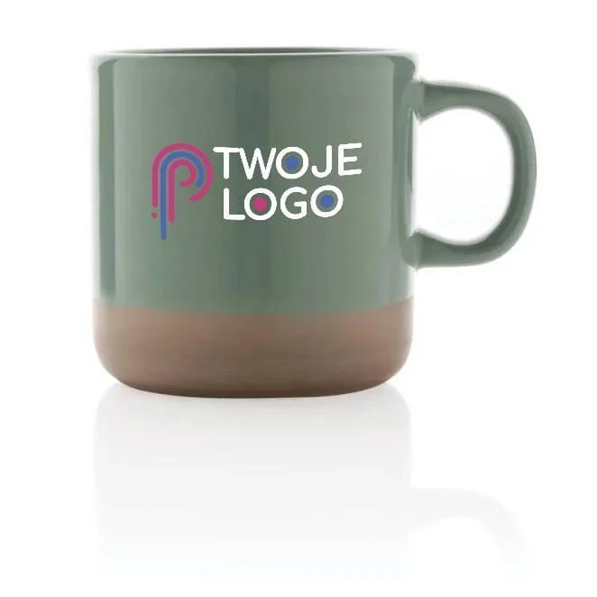 Kubek ceramiczny 360 ml z nadrukiem na zamówienie Zdjęcie