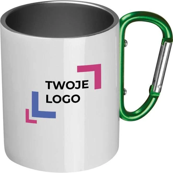 Kubek stalowy do sublimacji SOFIA 280ml z nadrukiem logo Zdjęcie