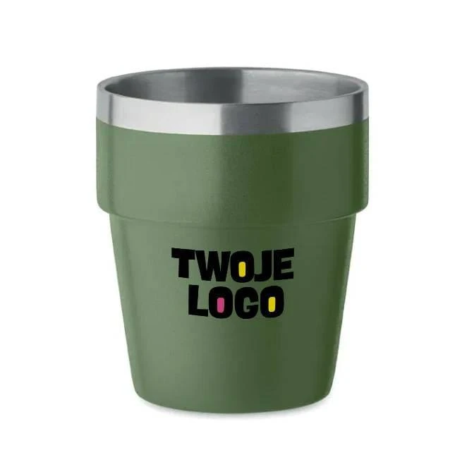 Kubek dwuścienny 250 ml ACERITO z logo Zdjęcie