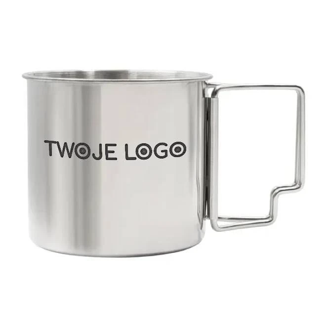 Kubek turystyczny 350 ml Pokhara do drukowania logo Zdjęcie