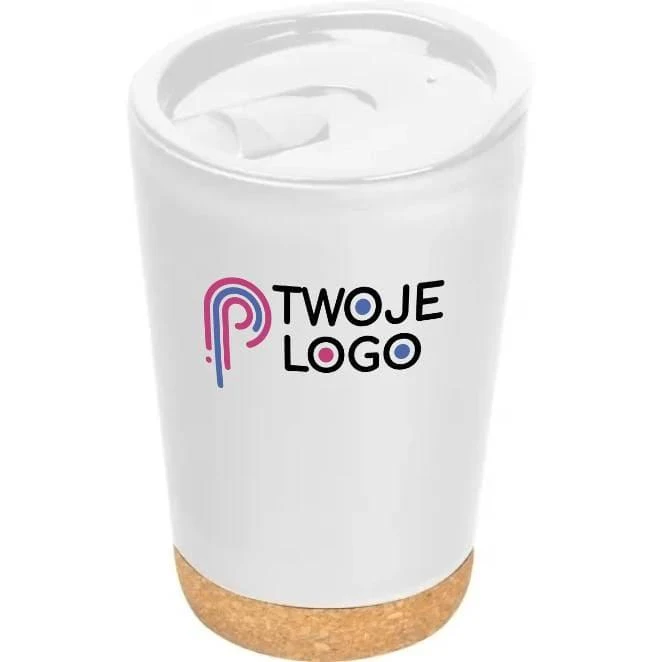 Kubek plastikowy 280 ml PRESTON z logo firmy Zdjęcie