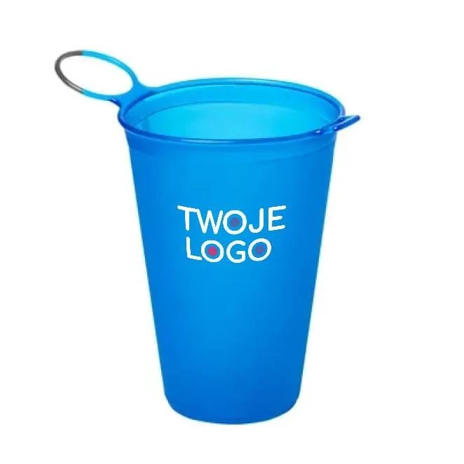 Składany kubek 230 ml z nadrukiem logo Zdjęcie