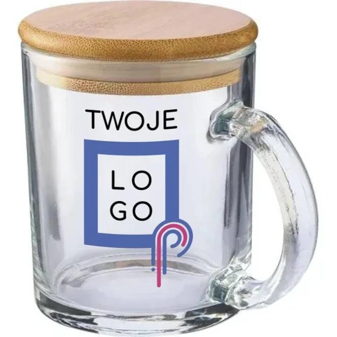Szklany kubek 300 ml do naniesienia logo Zdjęcie