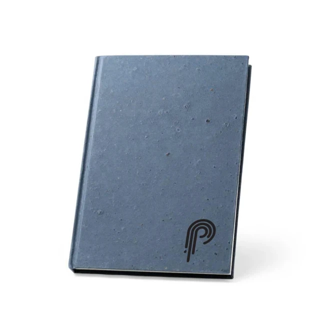 COFFEEPAD RIGID. Notatnik A5 z twardą okładką wykonany z odpadów z łusek kawy (65%) do naniesienia logo Zdjęcie