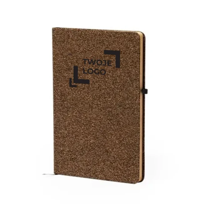 Notatnik A5 z łusek kawowych do naniesienia logo Zdjęcie