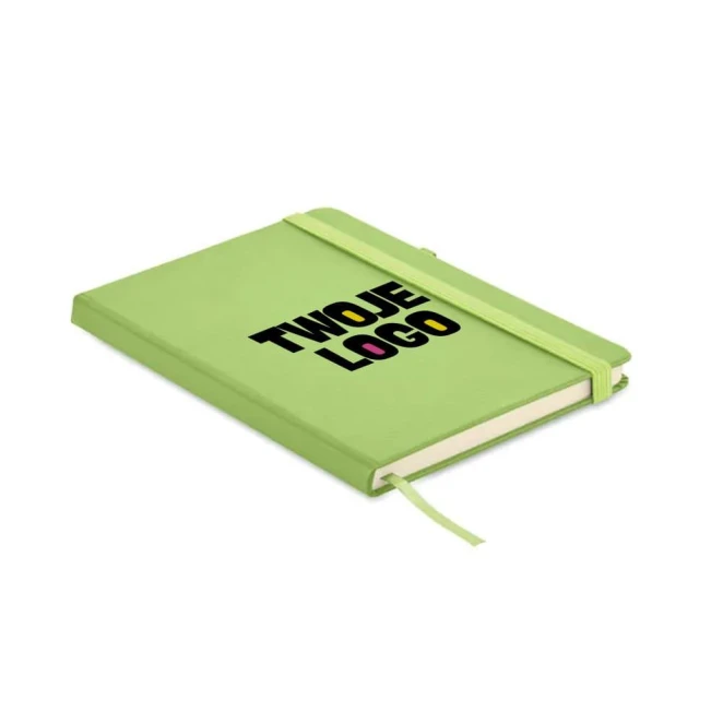 Notes A5 z recyklingowanego PU ARPU z logo firmy Zdjęcie