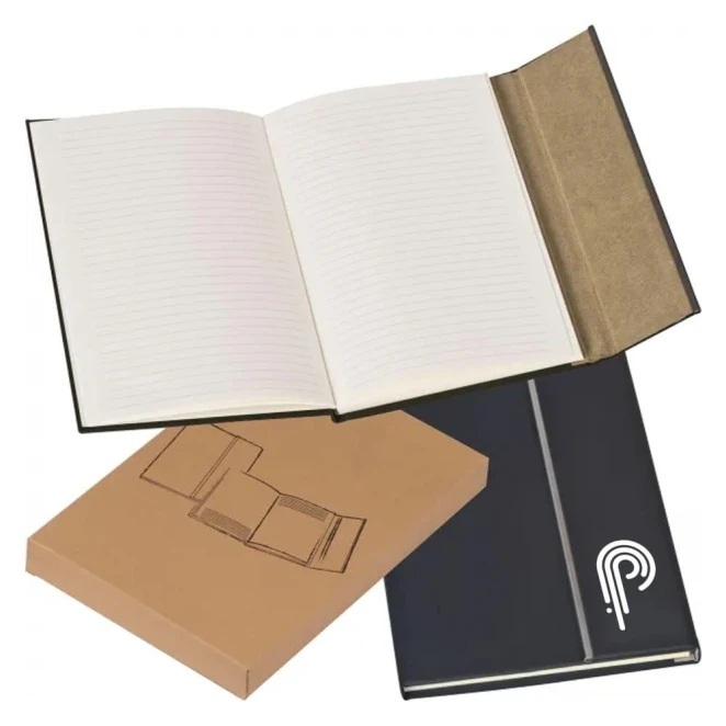 Notatnik A5 w linie soft touch do drukowania logo Zdjęcie