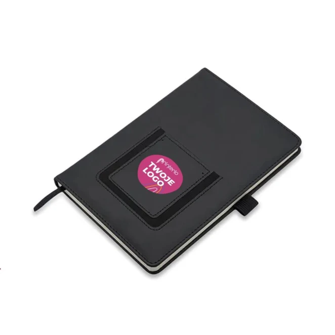 Notes z kieszonką na telefon Eibar z nadrukiem na zamówienie Zdjęcie