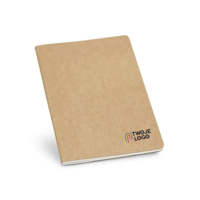 KOSTOVA. Notatnik A5 z kartkami w linie z nadrukiem logo Zdjęcie