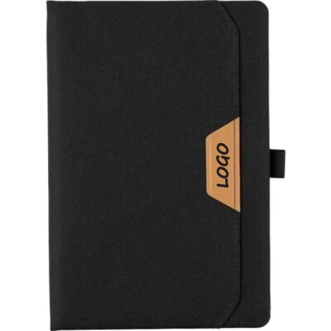 Notatnik ok. A5 RPET do naniesienia logo Zdjęcie