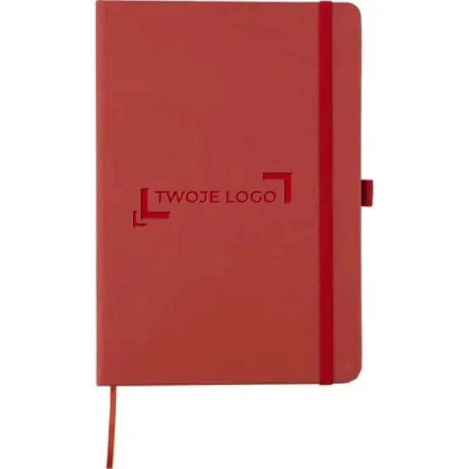 Notatnik ok. A5 z logo firmy Zdjęcie