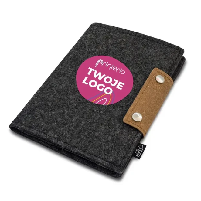 Organizer w okładce filcowej Iga z nadrukiem na zamówienie Zdjęcie
