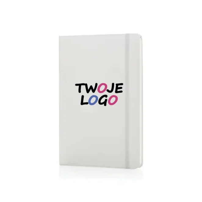 Notatnik A5, twarda okładka z logo Zdjęcie